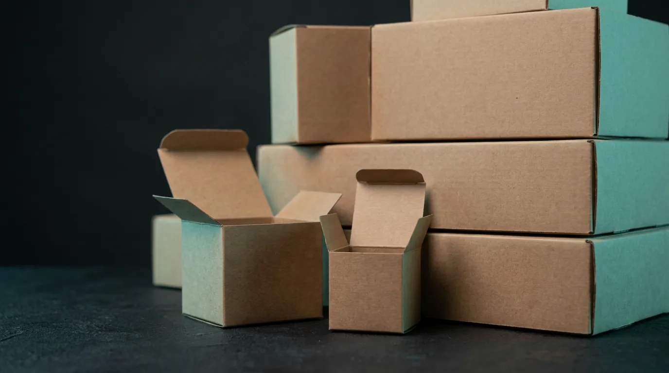 Opções de embalagem para carvão de coco: a granel, Master Box e Inner Box